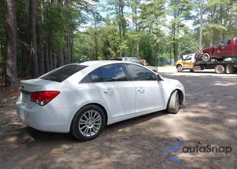 2013 Chevrolet Cruze Eco Auto from USA, damaged, VIN 1G1PH5SB3D7246226
